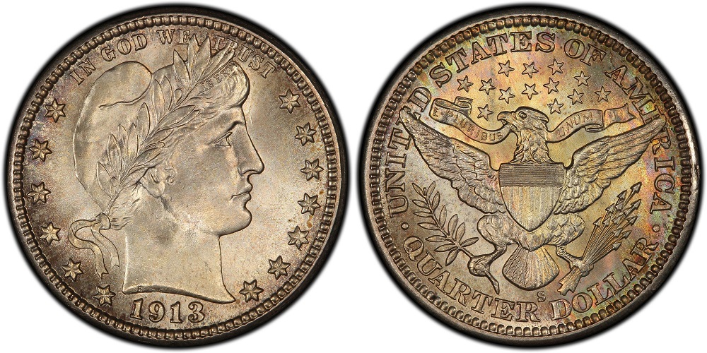 Historical view of the San Francisco Mint circa 1913, where the scarce 1913-S Barber dime was struck
